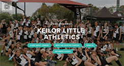 Desktop Screenshot of keilorlac.org.au